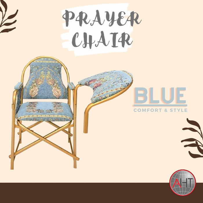 Blue Prayer chair