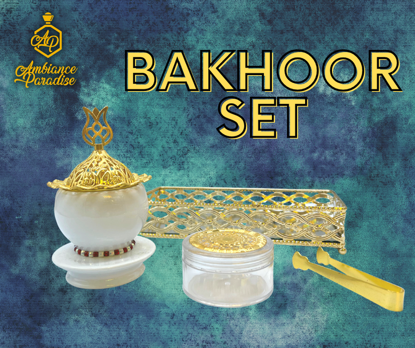 Ceramic Bakhoor Set