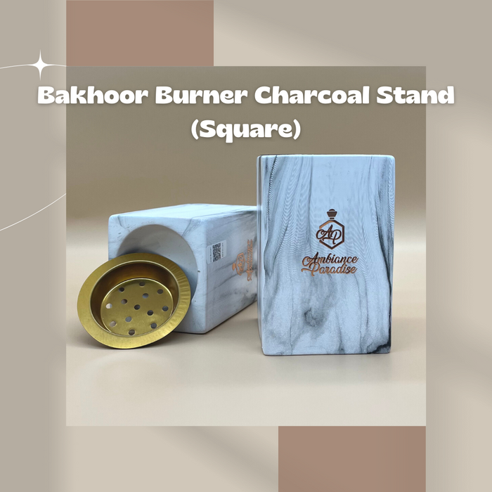 Bakhoor Burner Charcoal Stand (Square)