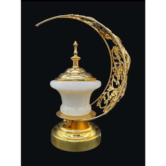 Electric Tower Crescent Moon Bakhoor Burner