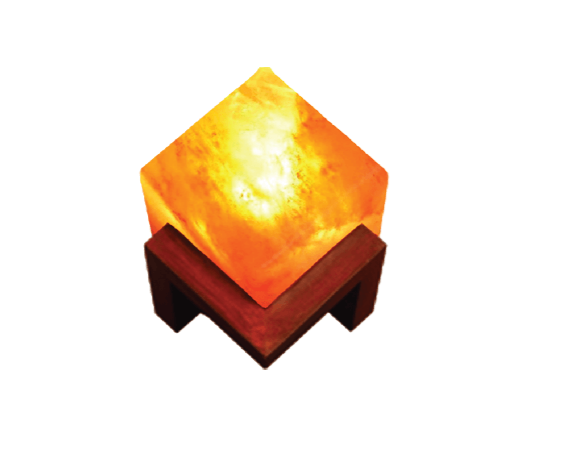 Cube Himalayan Salt Lamp (Small)