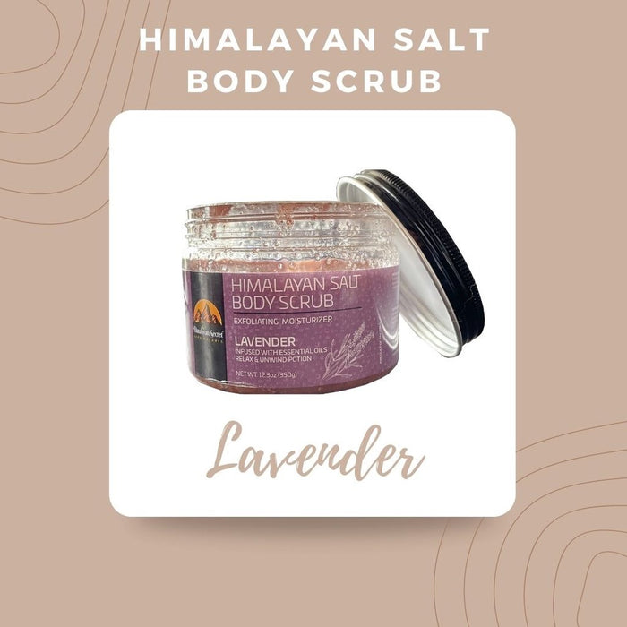 Lavender Himalayan Salt Body Scrub  ** Exfoliating Moisturiser **