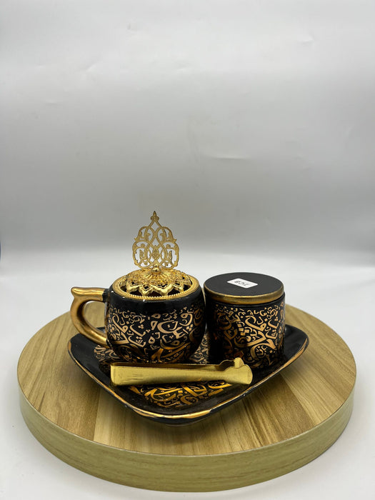 Tea Cup Set Black