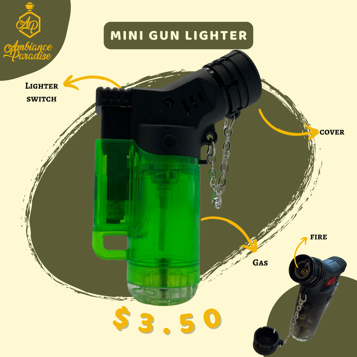 Mini Gas Lighter (Refillable)