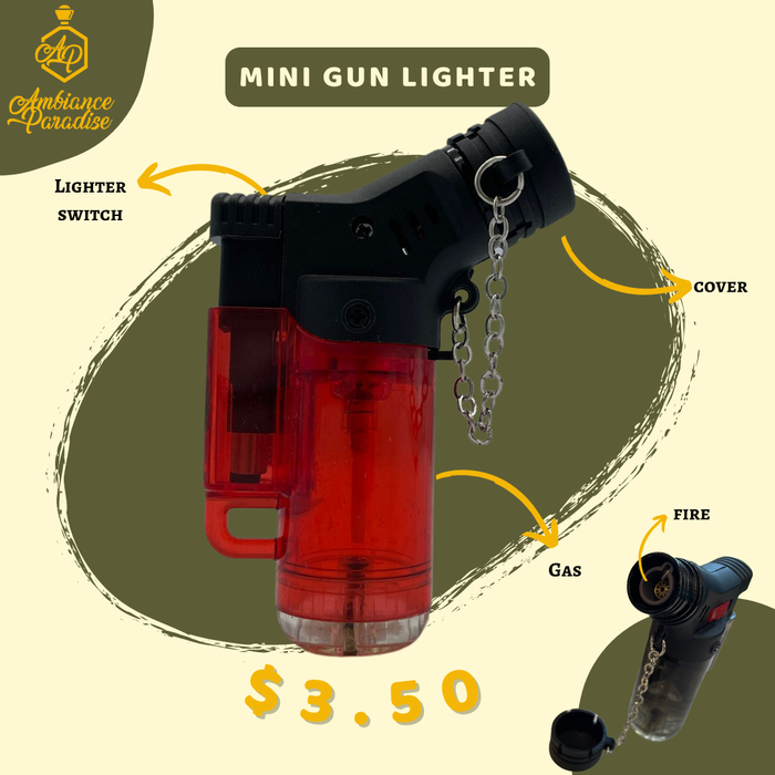 Mini Gas Lighter (Refillable)